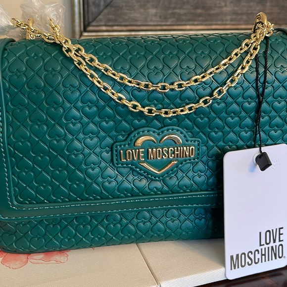 Love Moschino Handbags - Love Moschino Little Hearts Crossbody Bag